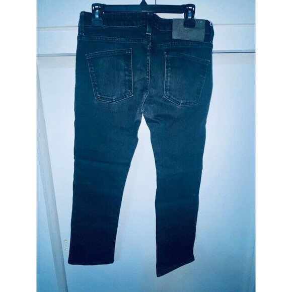 Naked Famous Jeans Mens Skinny Super Guy Black Power Stretch 34x28 Fits 32x28.5 - Picture 4 of 14